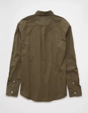 AE Everyday Poplin Button-Up Shirt