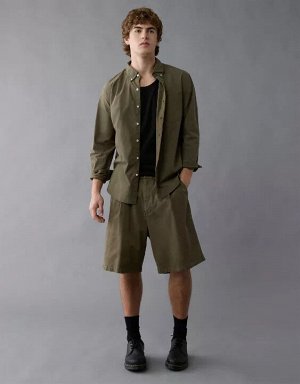 AE Everyday Poplin Button-Up Shirt