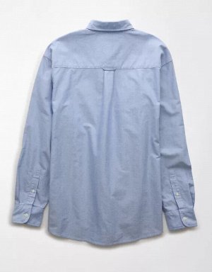AE Everyday Relaxed Oxford Button-Up Shirt