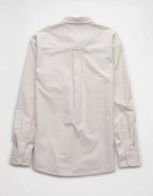 AE Everyday Relaxed Oxford Button-Up Shirt