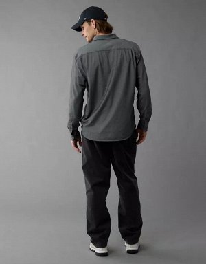 AE 24/7 Club Long Sleeve Button-Up Shirt