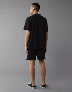 AE Seersucker Button-Up Camp Shirt