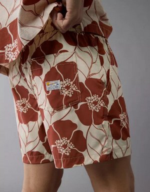 AE Poolside Floral Button-Up Shirt