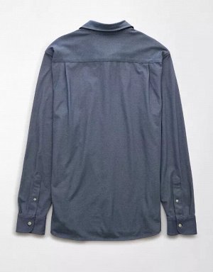 AE 24/7 Club Long Sleeve Button-Up Shirt