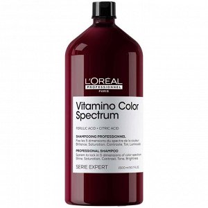 Шампунь бессульфатный L'Oreal Professionnel Serie Expert Vitamino Color Spectrum для окрашенных волос, 1500 мл