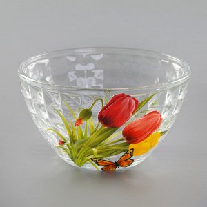 Салатник, GiDGLASS «Лето. Бабочки», d=11 см, 250 мл, МИКС