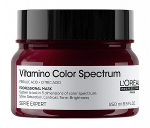 Лореаль Маска для сохранения яркости цвета окрашенных волос L'Oreal Professionnel Serie Expert Vitamino Color Spectrum Mask 250 мл