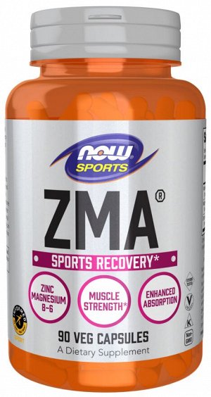 Комплекс ZMA – NOW Foods – 90 капсул – натуральная поддержка тестостерона, восстановления и сна для спортсменов и активных людей