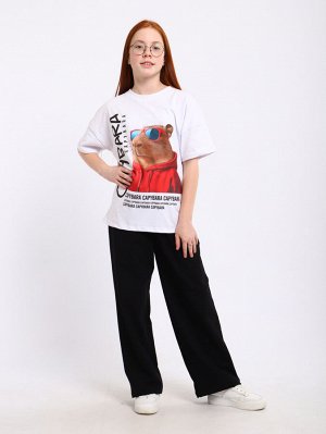 Футболка "Капибара" белый