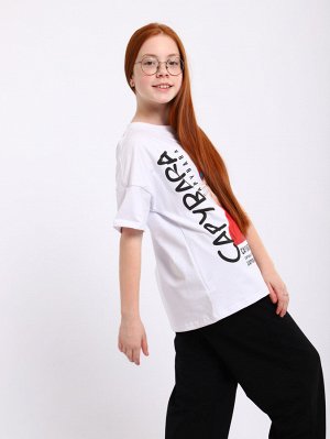 Футболка "Капибара" белый