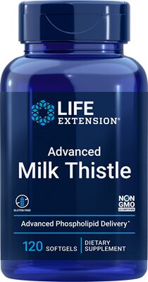 Расторопша европейская – Life Extension – 120 софттаблеток – усиленная поддержка печени и антиоксидантная защита