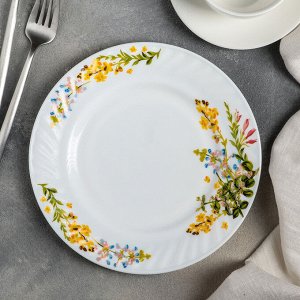 Тарелка десертная 21,5 см "Полевые цветы"