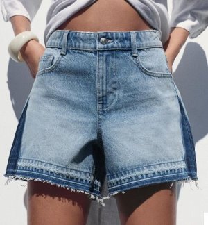 ШОРТЫ MOM FIT, арт. 4083029 427, голубой