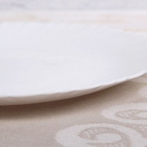 Тарелка обеденная Доляна «Дива», d=23 см