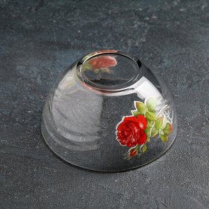 Салатник 750 мл "Алая роза", 16 см