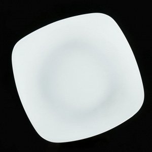 Тарелка 20,5х20,5 см, цвет белый