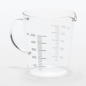 MUJI Heatproof Glass Measuring Cup – мерный стакан из термостойкого стекла 500 мл