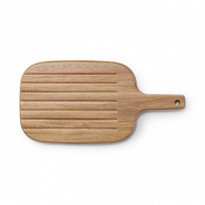 MUJI Acacia Double-Sided Cutting Board with Handle – двухсторонняя разделочная доска из акации с ручкой – малая