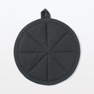 MUJI Cotton Pot Holder Glove – прихватка-подставка из хлопка – тёмно-серая