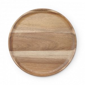 MUJI Acacia Round Cutting Board - круглая разделочная доска/тарелка из акации