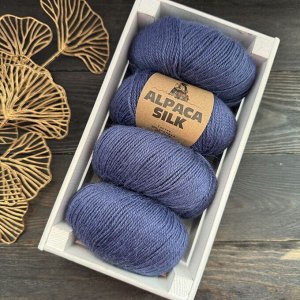 Пряжа Alpaca Silk Альпака 60%, Шелк 40%, 50гр/150 м