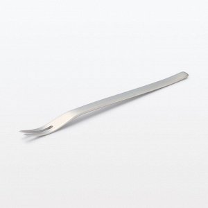 MUJI Stainless Steel Hime Fork – мини-вилка для фруктов и десертов, 12 см