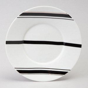 Чайный набор из фарфора LEFARD TOP STYLE на 2 персоны, 250 мл — современная классика с геометрическим принтом, подарочная упаковка, 1 шт.