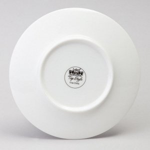 Чайный набор из фарфора LEFARD TOP STYLE на 2 персоны, 250 мл — современная классика с геометрическим принтом, подарочная упаковка, 1 шт.