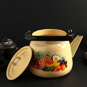 Чайник сферический «Эквадор», 3,5 л, цвет палевый
