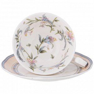 Фарфоровый чайный сервиз "Garden Elegance" на 6 персон, 20 предметов, 1 шт.
