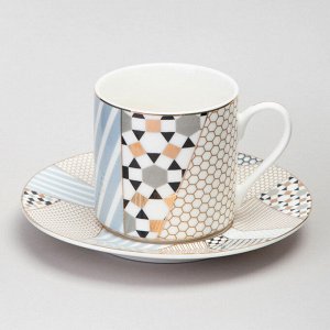Элегантный кофейный набор "Top Style" на 6 персон, 12 предметов, 180 мл, 1 шт.