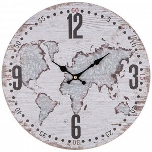 Элегантные настенные часы 33.8x33.8 см - Идеальный акцент для вашего интерьера, 1 шт.