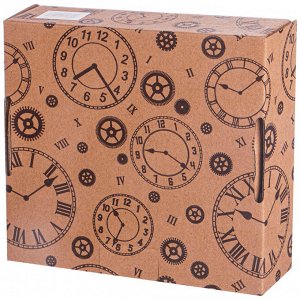 Настольные часы "Модерн" с отделением для хранения - 18,2x11,5x4 см, 1 шт.