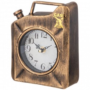 Элегантные настольные часы 14.5x5x18 см для украшения интерьера, 1 шт.