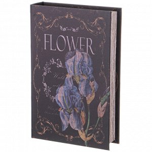 Элегантная шкатулка-книжка 26x17x5 см для хранения мелочей, 1 шт.