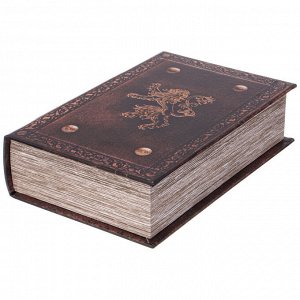 Элегантная шкатулка-книжка 27x18x7 см для хранения украшений и мелочей, 1 шт.