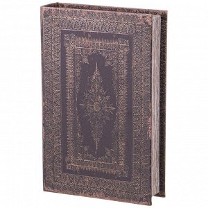 Элегантная шкатулка-книжка 26х17х5 см для хранения украшений и мелочей, 1 шт.