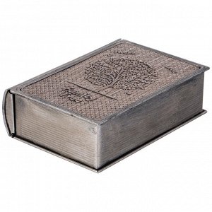 Элегантная шкатулка-книжка 17x12x5 см для хранения мелочей, 1 шт.