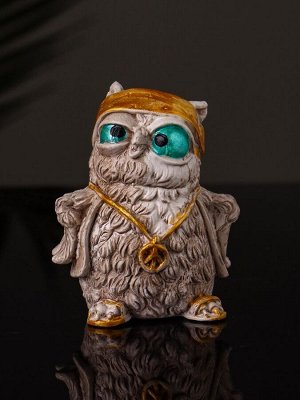 Фигурка гипс «Рэпер», 7 см, коричневая