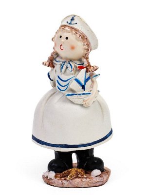 Фигурка полистоун TAKE IT EASY «Девочка морячка», 8x7x17.5 см
