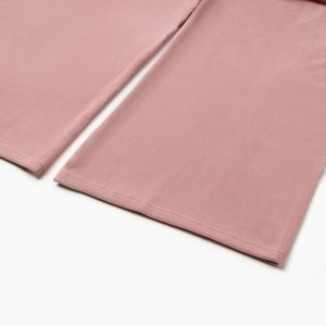 Пижама женская (рубашка, брюки) KAFTAN Plushy, розовая
