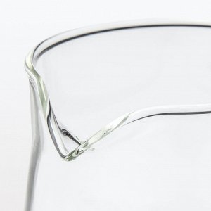 MUJI Heat-Resistant Glass Server - жаропрочный стеклянный сервер, малый (500 мл)