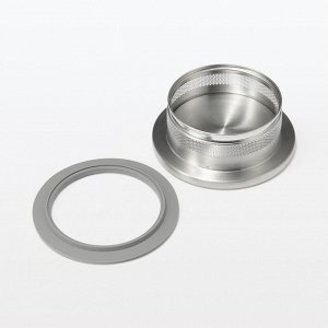 MUJI Stainless Steel Lid with Filter - крышка с фильтром для жаропрочного сервера