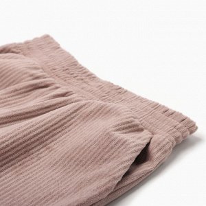 Костюм детский KAFTAN Velvet 36 (134-140 см), пыльно-розовый