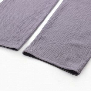Комплект домашний женский (рубашка, брюки) KAFTAN Basic размер, серый