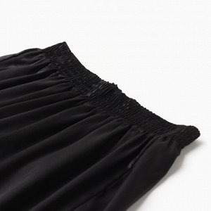 Пижама женская (рубашка, брюки) KAFTAN "Полоска", черный.
