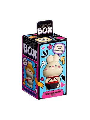 Игрушка - сюрприз Funny box «Зайки»: детский брелок, наклейки