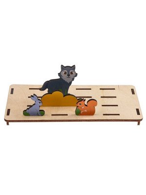 Головоломка. Повтори по образцу «Лес»