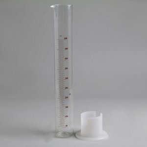 Цилиндр на пластмассовом основании, объём 500 мл, со шкалой