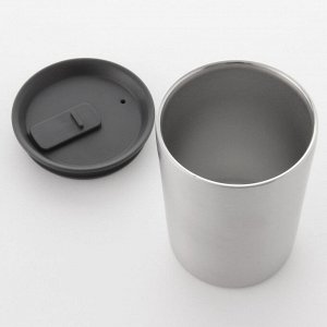 MUJI Stainless Steel Tumbler - термостакан из нержавеющей стали с крышкой, 300 мл